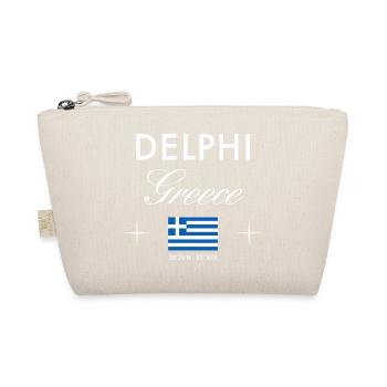 Delphi Griechenland Koordinaten Reise Souvenir - Bio-Täschchen - Natur - Vorne