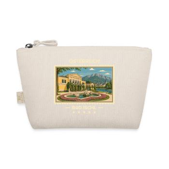 Österreich Bad Ischl Vintage Reisemarke - Bio-Täschchen - Natur - Vorne