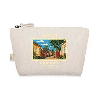 Suomi Kokkola Vintage Reisemarke - Bio-Täschchen - Natur - Vorne
