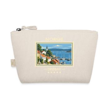 Norwegen Drøbak Vintage Reisemarke - Bio-Täschchen - Natur - Vorne