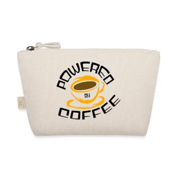 Powered by Coffee - Bio-Täschchen - Natur - Vorne