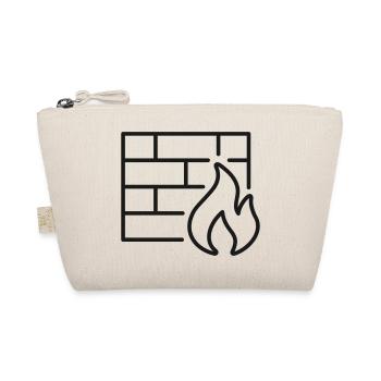 Firewall-Schutzlinien-Symbol - Bio-Täschchen - Natur - Vorne