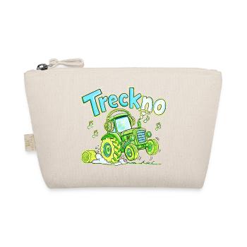 Treckno Traktor Techno Trecker Landwirt Party - Bio-Täschchen - Natur - Vorne
