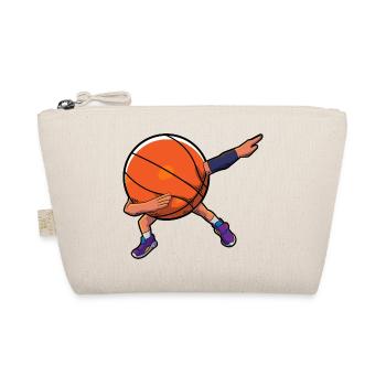 Basketball Dab - Bio-Täschchen - Natur - Vorne