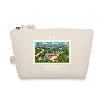 Japan Nagoya Vintage Reisemarke - Bio-Täschchen - Natur - Vorne
