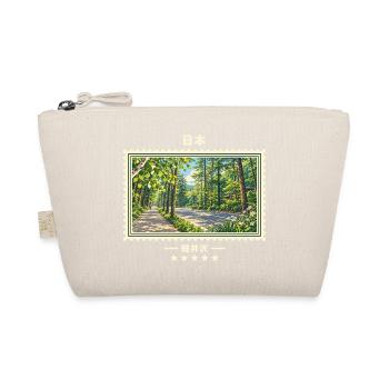 Japan Karuizawa Vintage Reisemarke - Bio-Täschchen - Natur - Vorne