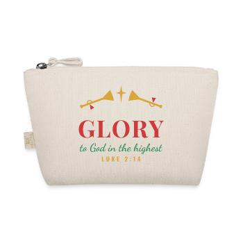 Glory to God in the Highest – Luke 2:14 - Bio-Täschchen - Natur - Vorne