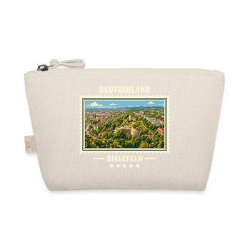 Deutschland Bielefeld Vintage Reisemarke - Bio-Täschchen - Natur - Vorne