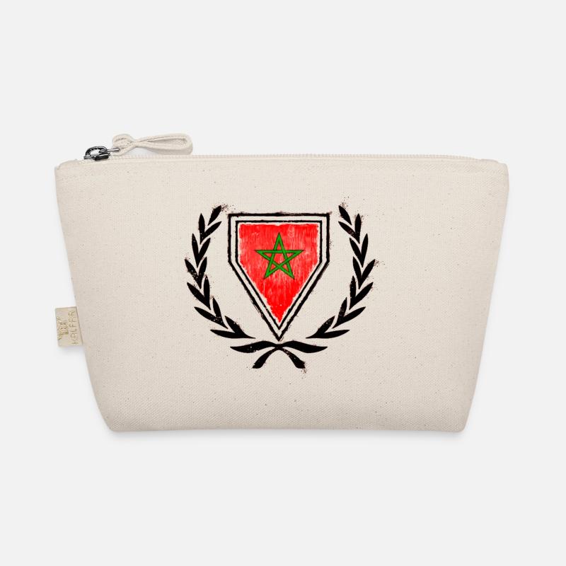 Wappen Marokko (Morocco) Bio-Täschchen