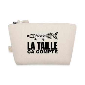 la taille ça compte - Trousse biologique - nature - Devant