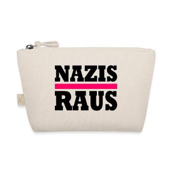 Nazis raus - Bio-Täschchen - Natur - Vorne