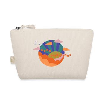 Good Vibrations - Geschenkidee - Gute Laune - Bio-Täschchen - Natur - Vorne