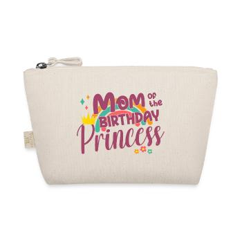 Maman de la princesse d’anniversaire - Trousse biologique - nature - Devant