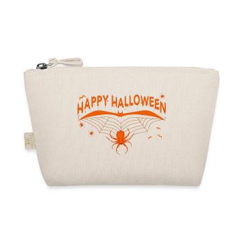 Halloween Happy Fledermäuse Halloween - Bio-Täschchen - Natur - Vorne