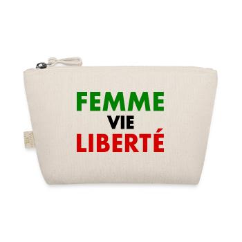 Femme vie liberté - Trousse biologique - nature - Devant