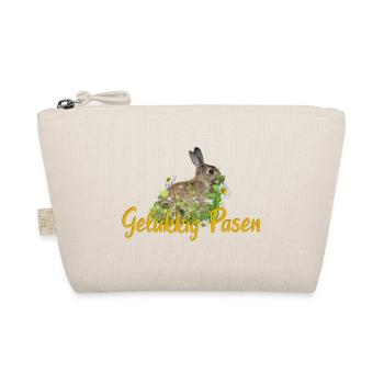 gelukkig pasen Frohe Ostern - Bio-Täschchen - Natur - Vorne