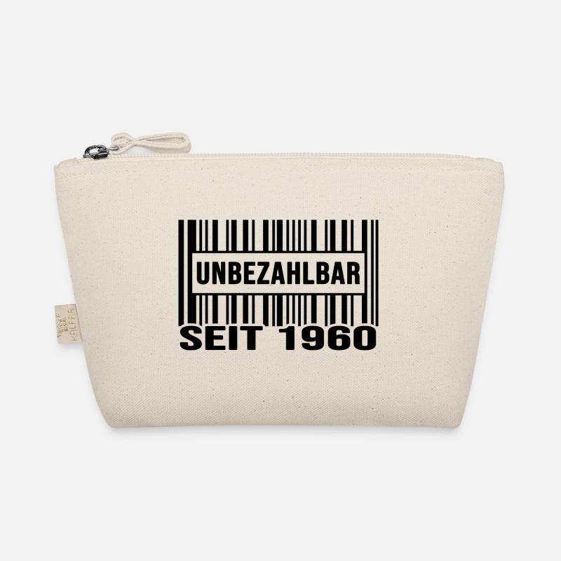1960 geburtstag unbezahlbar barcode Bio-Täschchen