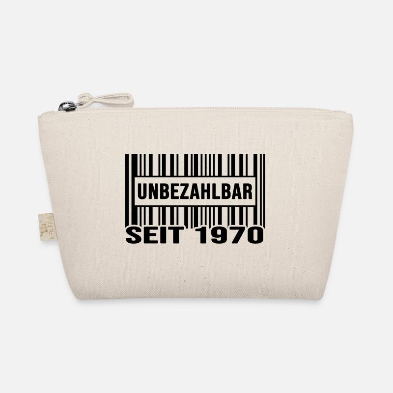 1970 geburtstag unbezahlbar barcode exklusive Bio-Täschchen