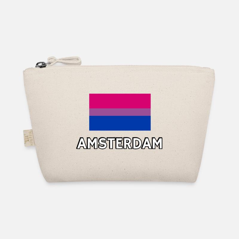 Drapeau de la Bi Pride Amsterdam Trousse biologique