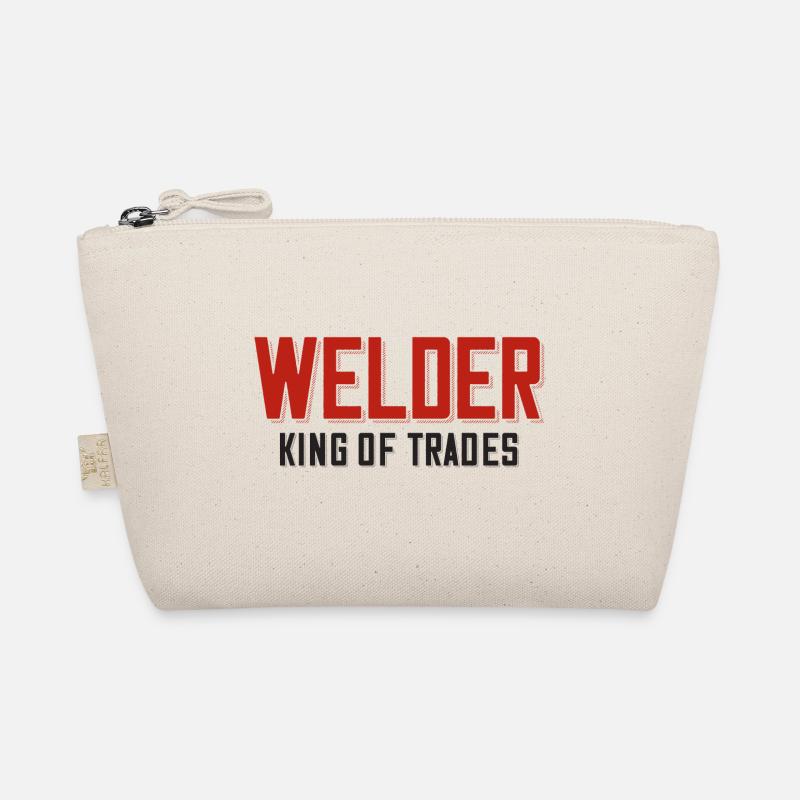 Welder saying for proud metal workers and Organic Pouch