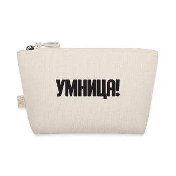 Saying in Russian for Russian Russak Outfit - Organic Pouch - nature - Front