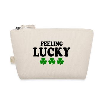 feeling lucky - Organic Pouch - nature - Front