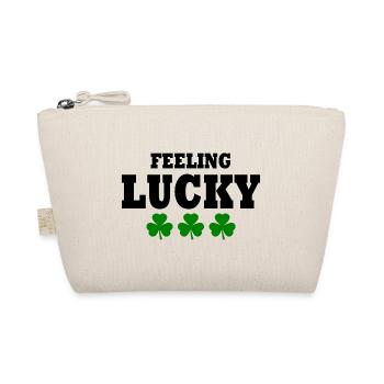 feeling lucky - Organic Pouch - nature - Front