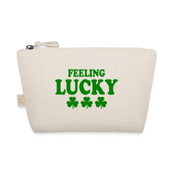 feeling lucky - Organic Pouch - nature - Front