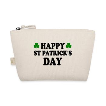 happy st patrick's day - Organic Pouch - nature - Front