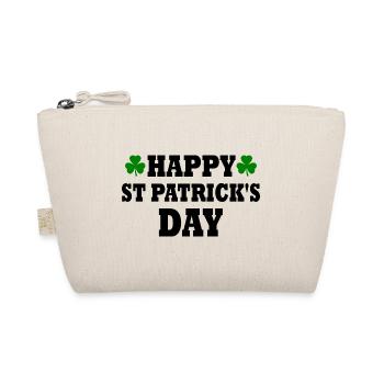 happy st patricks day - Organic Pouch - nature - Front