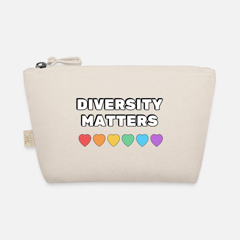 La diversité compte Rainbow Hearts Trousse biologique