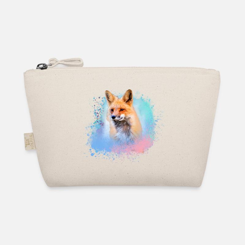fuchs ,graffiti, painting,fox,watercolor Organic Pouch