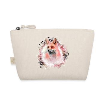 fuchs ,Graffiti, Malerei,fuchs ,aquarell - Bio-Täschchen - Natur - Vorne