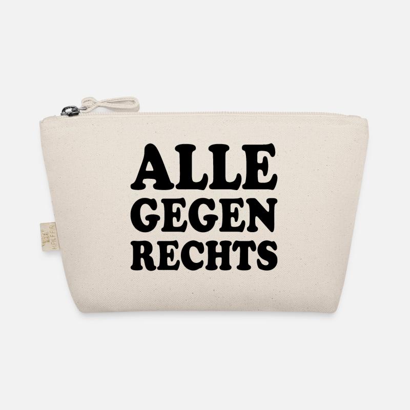 Alle gegen rechts Bio-Täschchen