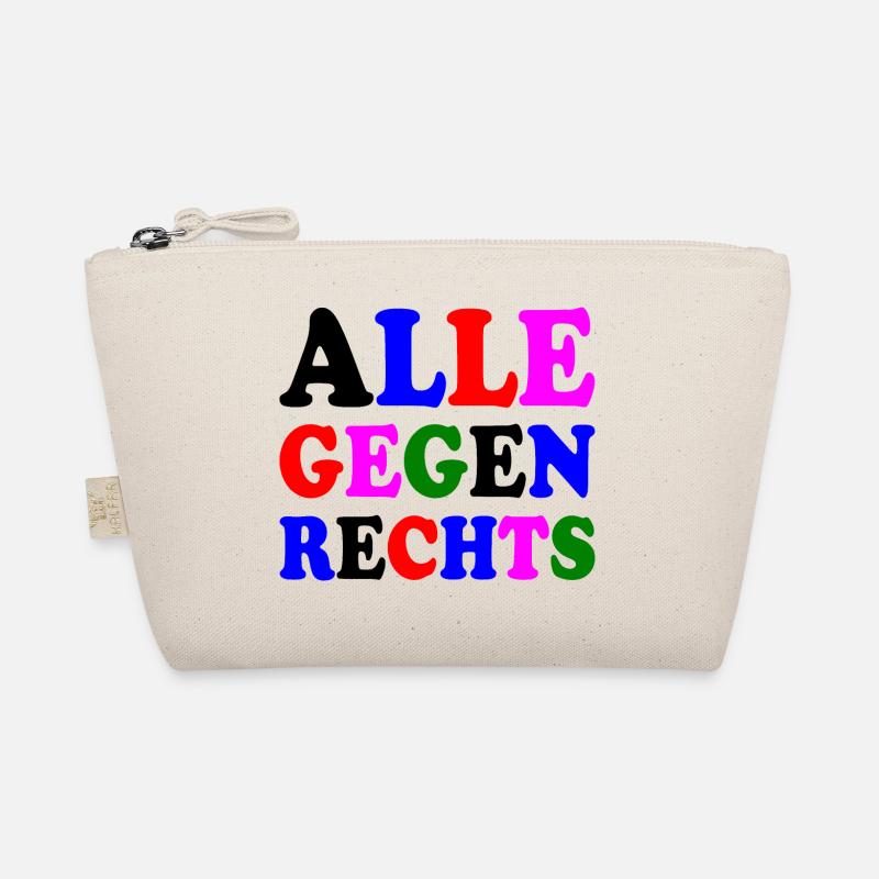 Alle gegen rechts Bio-Täschchen