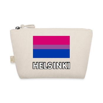 Bi Pride Flagge Helsinki - Bio-Täschchen - Natur - Vorne