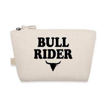 Bull rider - Bio-Täschchen - Natur - Vorne