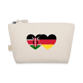 Kenya Allemagne Drapeau Coeur - Trousse biologique - nature - Devant