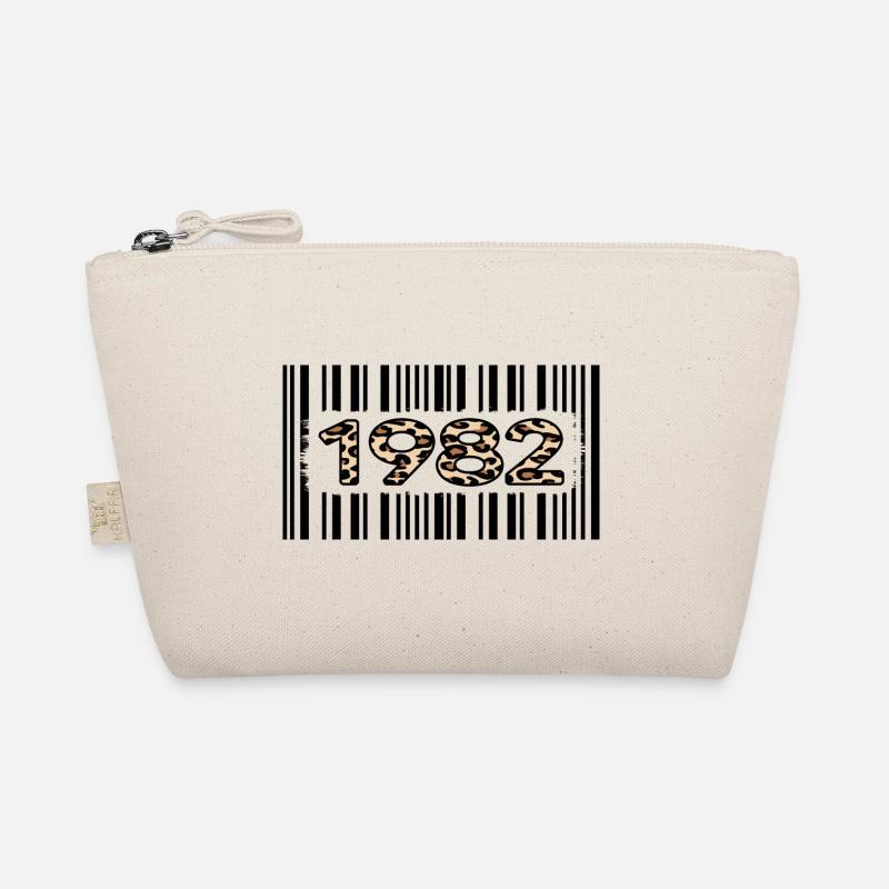 1982 geburtstag jubiläum limited leopard - Bio-Täschchen - Natur