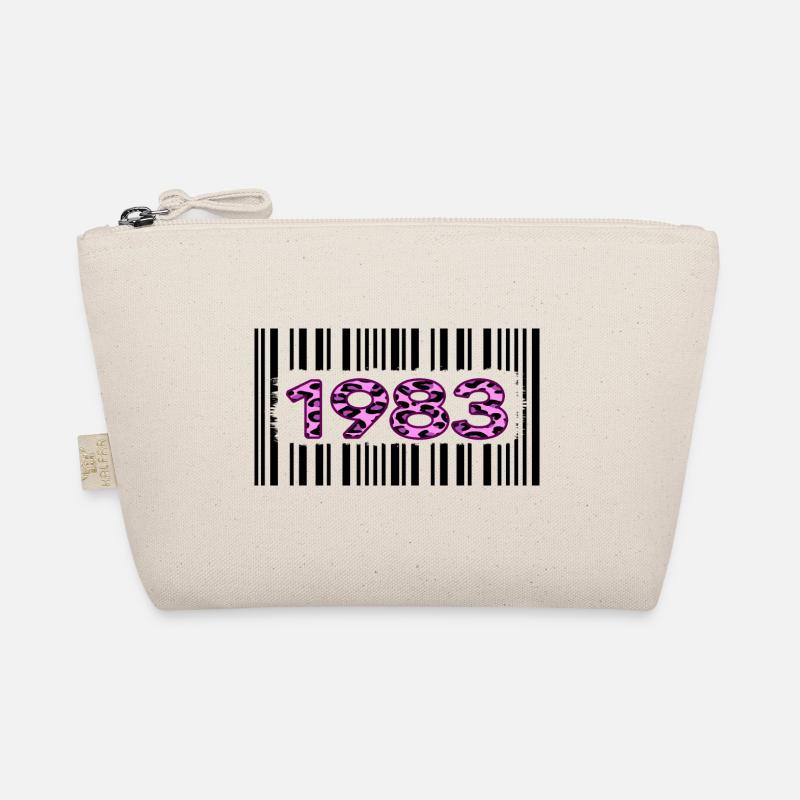 1983 Anniversaire Barcode Pink Leopard Trousse biologique