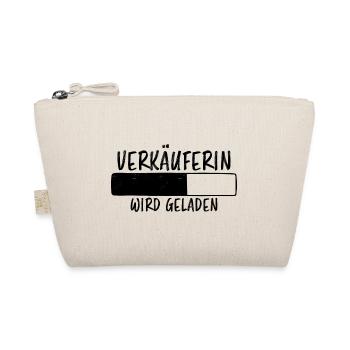 Verkäuferin Spruch Lustiges Verkäuferin Geschenk - Bio-Täschchen - Natur - Vorne