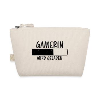 Gamerin Spruch Videospiel Sprüche Gamerin Geschenk - Bio-Täschchen - Natur - Vorne