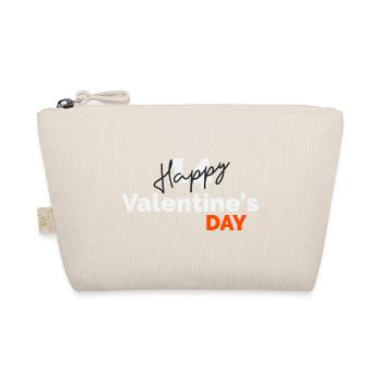Happy 14th Valentines Day - Bio-Täschchen - Natur - Vorne