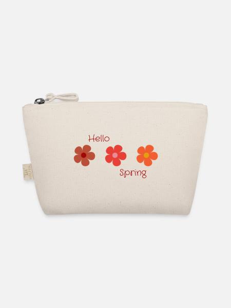 Hallo Frühling - Bio-Täschchen - Natur