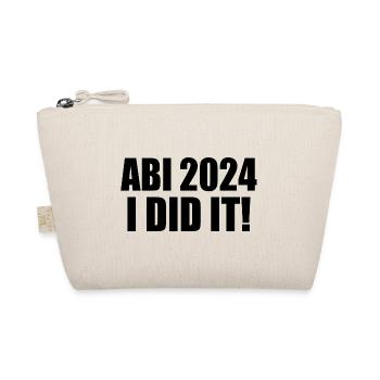 Abi 2024 - Bio-Täschchen - Natur - Vorne