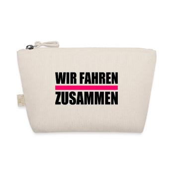 Wir fahren zusammen - Bio-Täschchen - Natur - Vorne