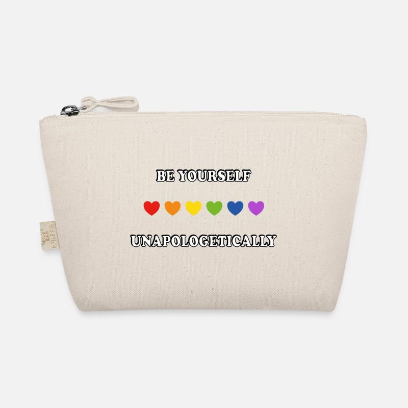 Sei du selbst, kompromisslos LGBTQ Pride Bio-Täschchen