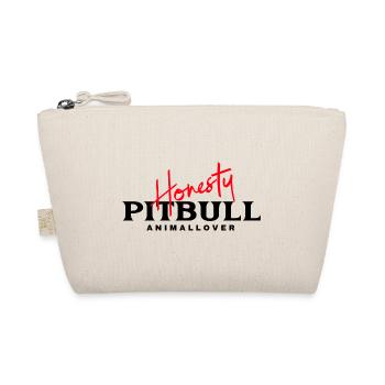 Pitbull Animal Lover Dog - Bio-Täschchen - Natur - Vorne
