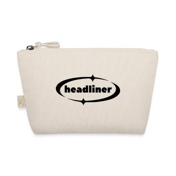 I'm the Headliner – Festival Main Act Tee - Organic Pouch - nature - Front