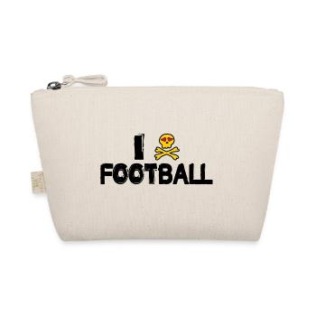 american football tackle linebacker quarterback - Bio-Täschchen - Natur - Vorne